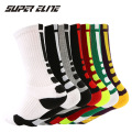 OEM ODM Großhandel heißer Verkauf Kompression maßgeschneiderte Logo Sport Elite sportliche Herren Basketball Socken